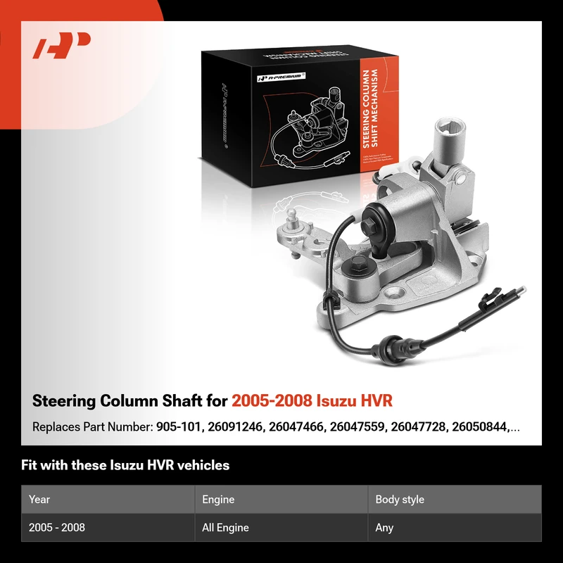 Steering Column Shaft for 2005-2008 Isuzu HVR