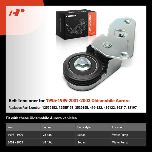 Belt Tensioner for 1995-1999 2001-2003 Oldsmobile Aurora