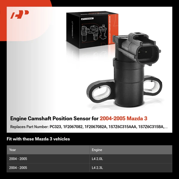 Engine Camshaft Position Sensor for 2004-2005 Mazda 3