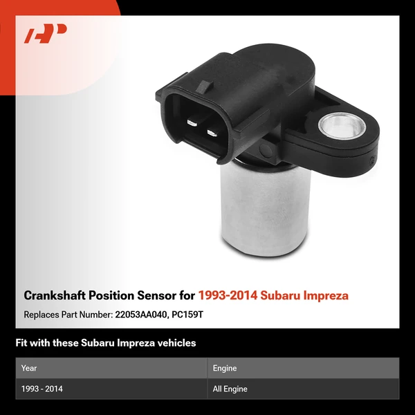 Crankshaft Position Sensor for 1993-2014 Subaru Impreza