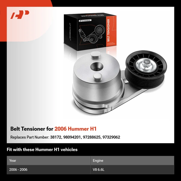 Belt Tensioner for 2006 Hummer H1