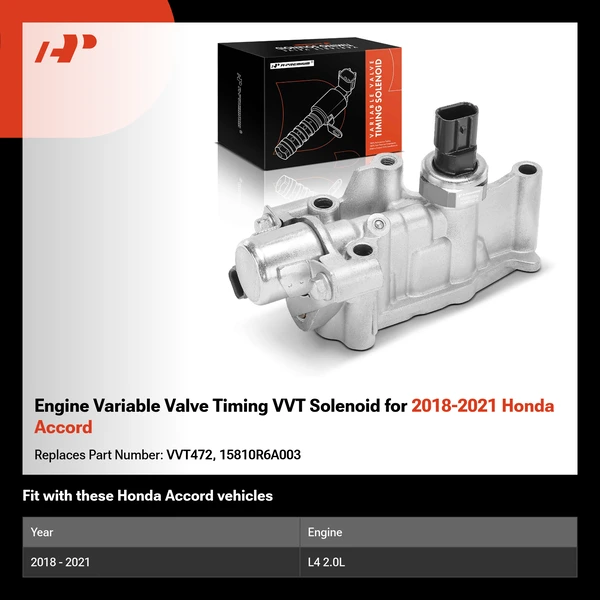 Engine Variable Valve Timing VVT Solenoid for 2018-2021 Honda Accord
