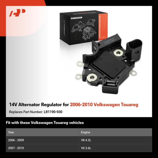 14V Alternator Regulator for 2006-2010 Volkswagen Touareg