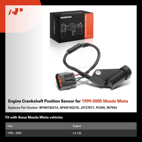 Engine Crankshaft Position Sensor for 1999-2005 Mazda Miata