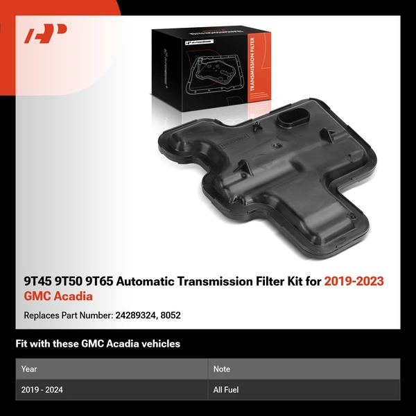 9T45 9T50 9T65 Automatic Transmission Filter Kit for 2019-2023 GMC Acadia