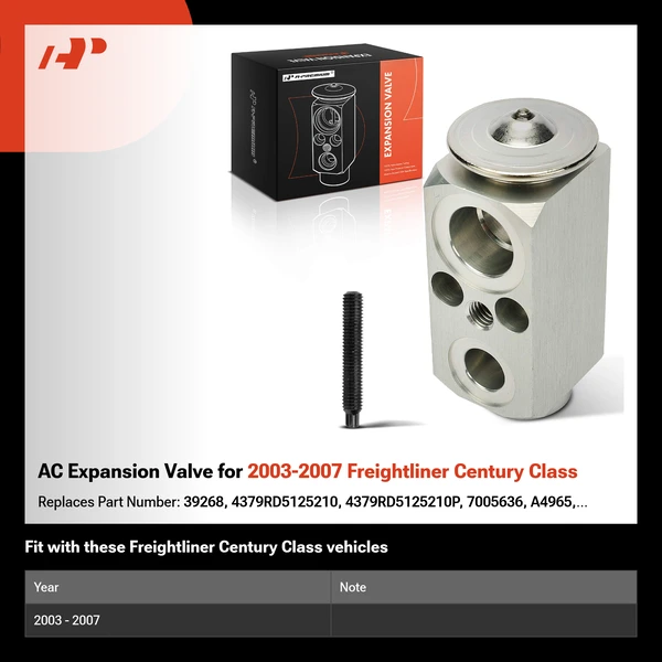 AC Expansion Valve for 2003-2007 Freightliner Century Class
