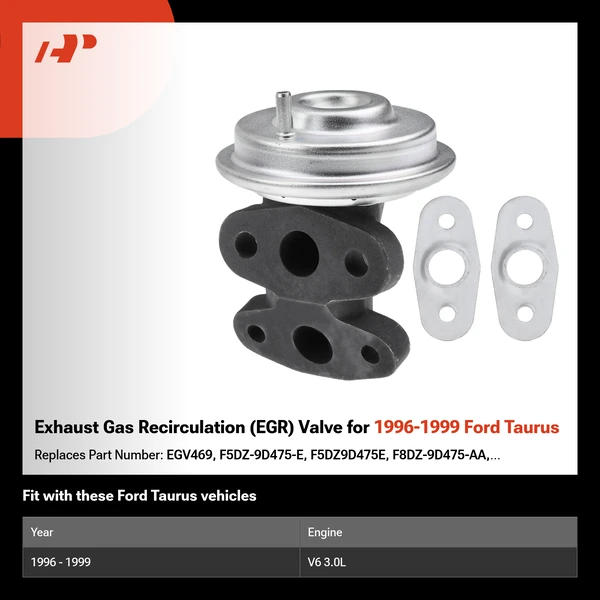 Exhaust Gas Recirculation (EGR) Valve for 1996-1999 Ford Taurus