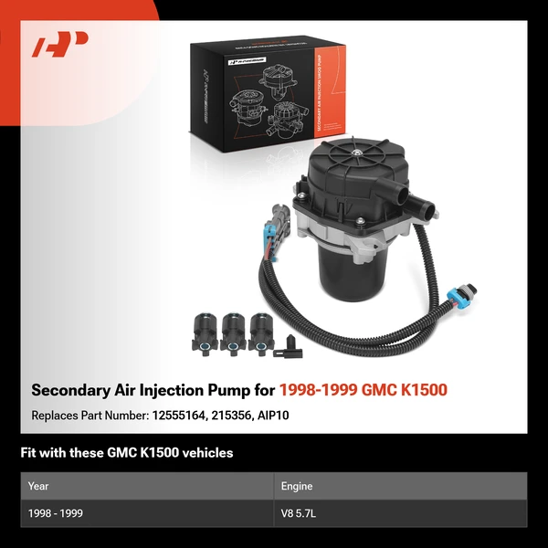 Secondary Air Injection Pump for 1998-1999 GMC K1500