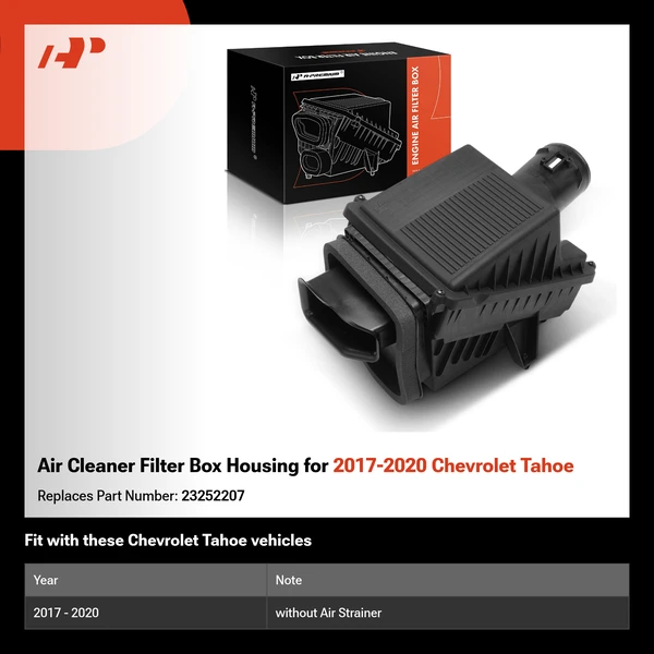 Air Cleaner Filter Box Housing for 2017-2020 Chevrolet Tahoe
