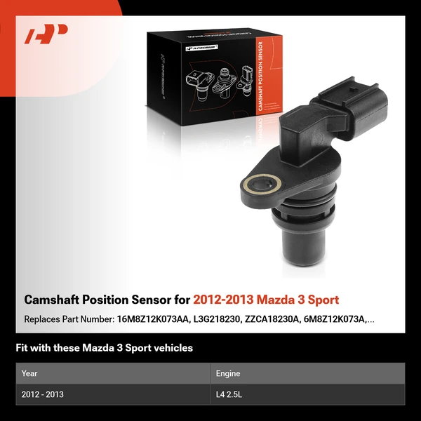 Camshaft Position Sensor for 2012-2013 Mazda 3 Sport