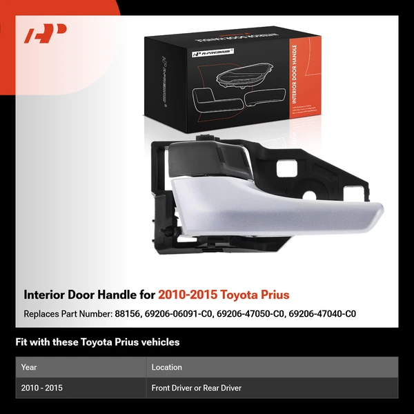 Interior Door Handle for 2010-2015 Toyota Prius