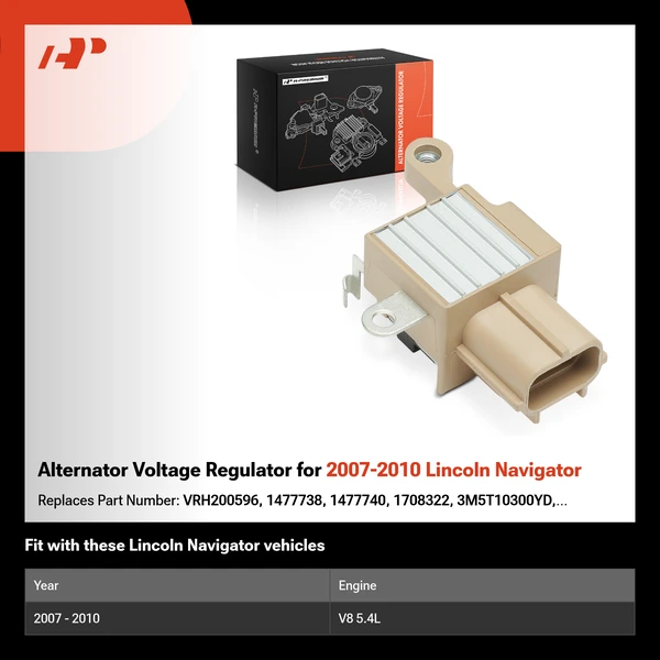 Alternator Voltage Regulator for 2007-2010 Lincoln Navigator