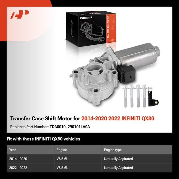Transfer Case Shift Motor for 2014-2020 2022 INFINITI QX80