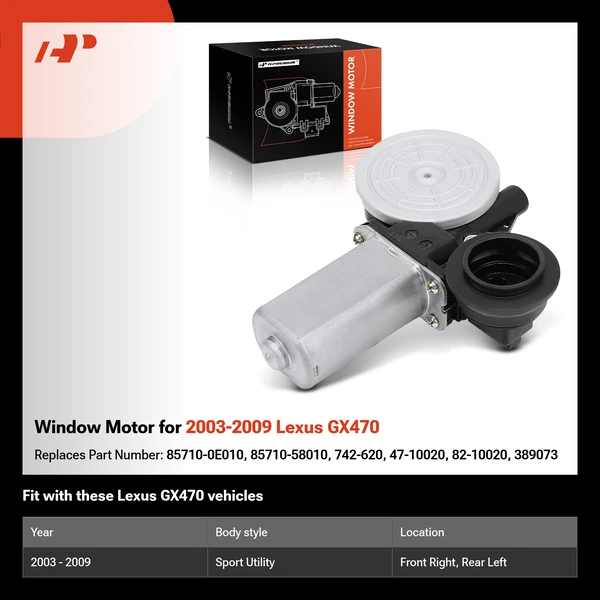 Window Motor for 2003-2009 Lexus GX470