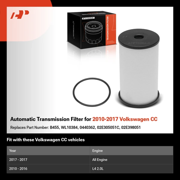 Automatic Transmission Filter for 2010-2017 Volkswagen CC