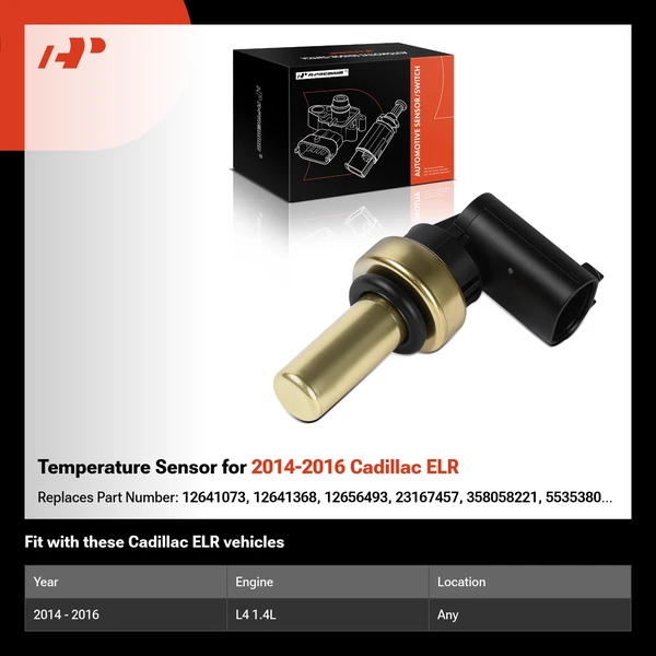 Temperature Sensor for 2014-2016 Cadillac ELR