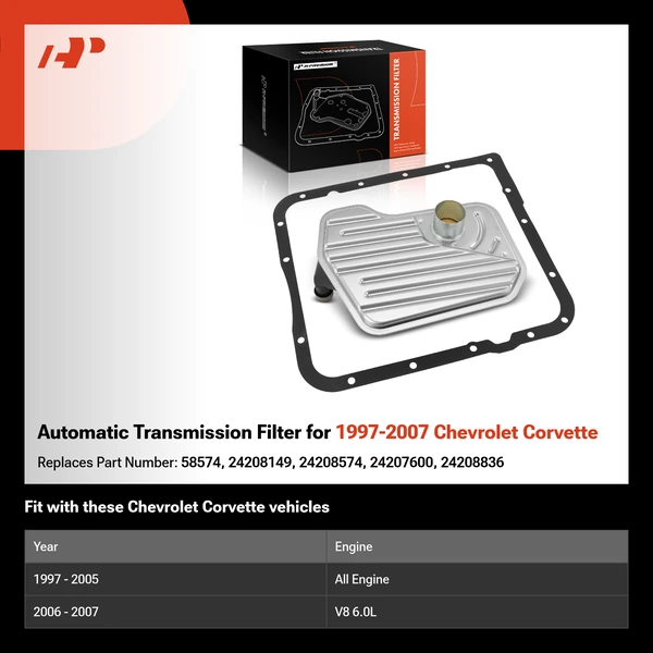 Automatic Transmission Filter for 1997-2007 Chevrolet Corvette