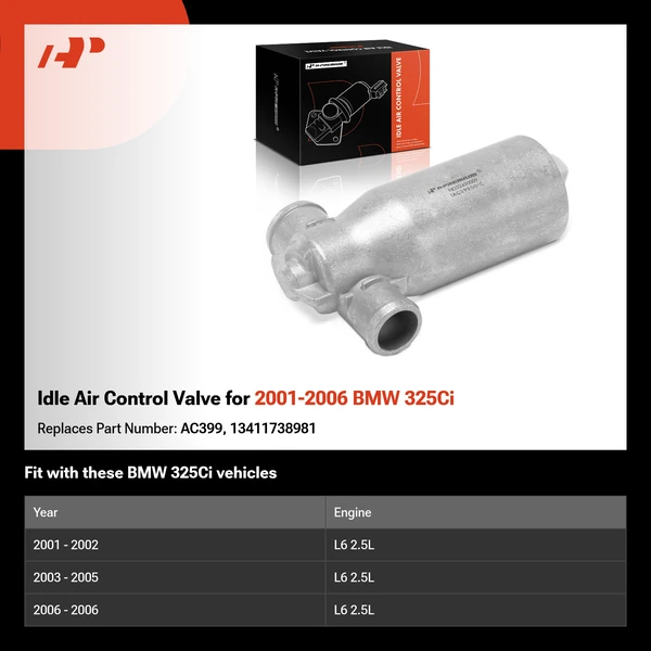 Idle Air Control Valve for 2001-2006 BMW 325Ci