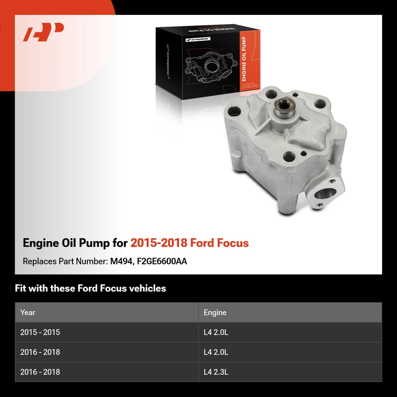 Engine Oil Pump for 2015-2018 Ford Focus