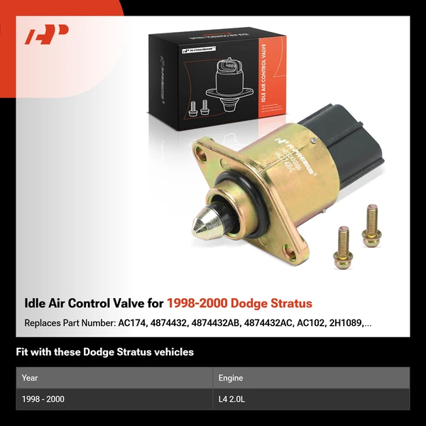 Idle Air Control Valve for 1998-2000 Dodge Stratus