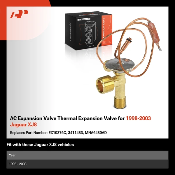 AC Expansion Valve Thermal Expansion Valve for 1998-2003 Jaguar XJ8