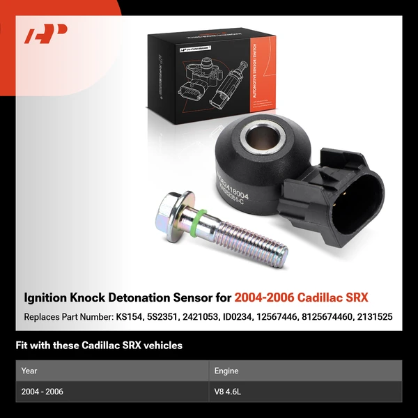 Ignition Knock Detonation Sensor for 2004-2006 Cadillac SRX