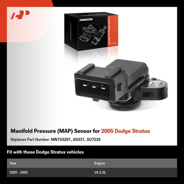Manifold Pressure (MAP) Sensor for 2005 Dodge Stratus