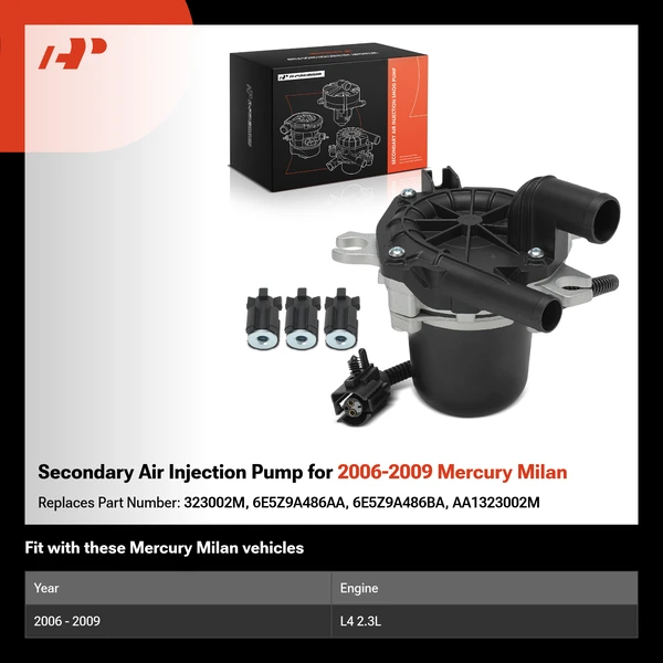 Secondary Air Injection Pump for 2006-2009 Mercury Milan