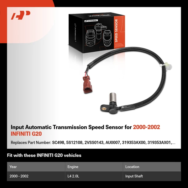Input Automatic Transmission Speed Sensor for 2000-2002 INFINITI G20