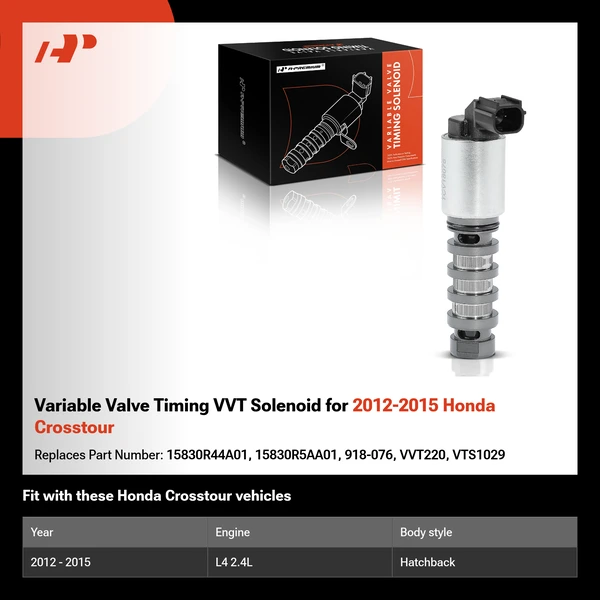 Variable Valve Timing VVT Solenoid for 2012-2015 Honda Crosstour