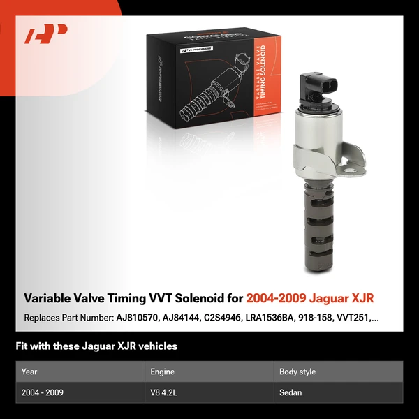 Variable Valve Timing VVT Solenoid for 2004-2009 Jaguar XJR