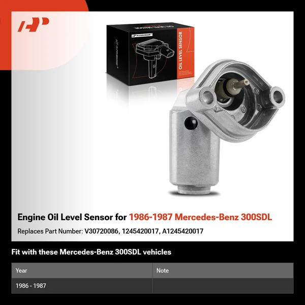 Engine Oil Level Sensor for 1986-1987 Mercedes-Benz 300SDL