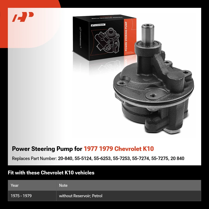 Power Steering Pump for 1977 1979 Chevrolet K10