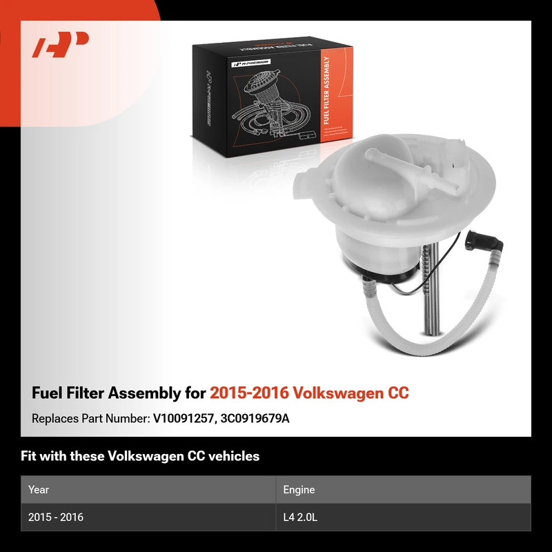 Fuel Filter Assembly for 2015-2016 Volkswagen CC
