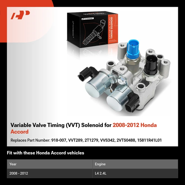 Variable Valve Timing (VVT) Solenoid for 2008-2012 Honda Accord