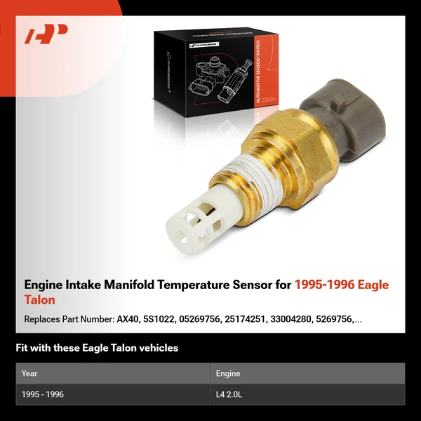 Engine Intake Manifold Temperature Sensor for 1995-1996 Eagle Talon