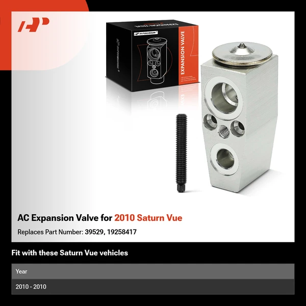 AC Expansion Valve for 2010 Saturn Vue