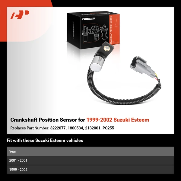 Crankshaft Position Sensor for 1999-2002 Suzuki Esteem