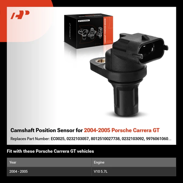 Camshaft Position Sensor for 2004-2005 Porsche Carrera GT