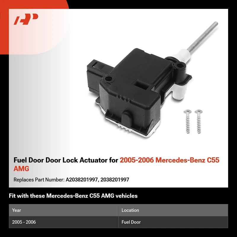 Fuel Door Door Lock Actuator for 2005-2006 Mercedes-Benz C55 AMG