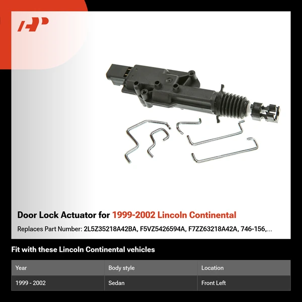 Door Lock Actuator for 1999-2002 Lincoln Continental
