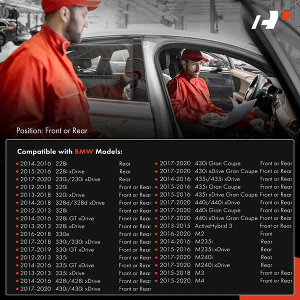 4 Pcs Front & Rear Parking Assist Sensor for BMW F30 320i 328i 330i F32 428i F80