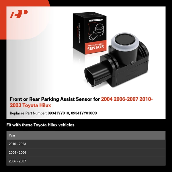 Front or Rear Parking Assist Sensor for 2004 2006-2007 2010-2023 Toyota Hilux