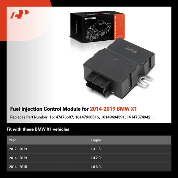 Fuel Injection Control Module for 2014-2019 BMW X1