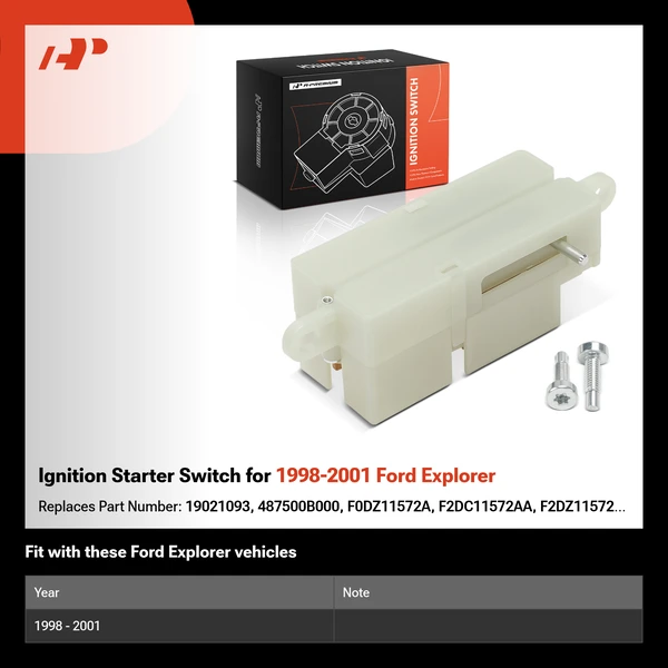 Ignition Starter Switch for 1998-2001 Ford Explorer