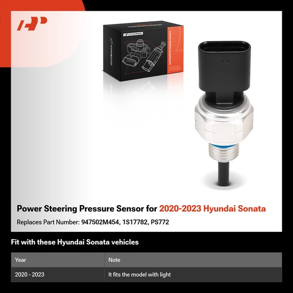 Power Steering Pressure Sensor for 2020-2023 Hyundai Sonata