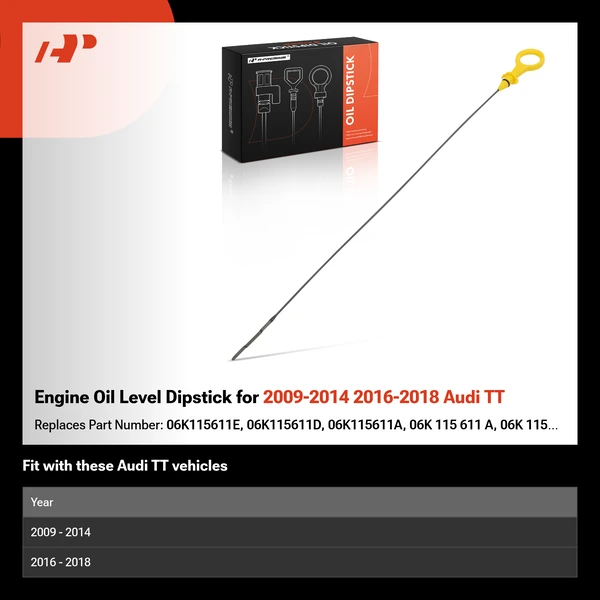 Engine Oil Level Dipstick for 2009-2014 2016-2018 Audi TT