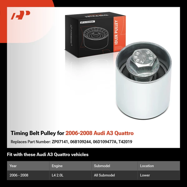 Timing Belt Pulley for 2006-2008 Audi A3 Quattro