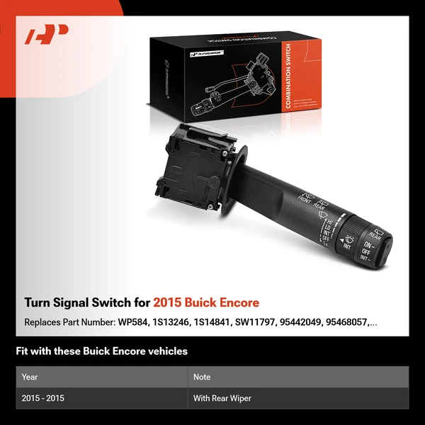 Turn Signal Switch for 2015 Buick Encore