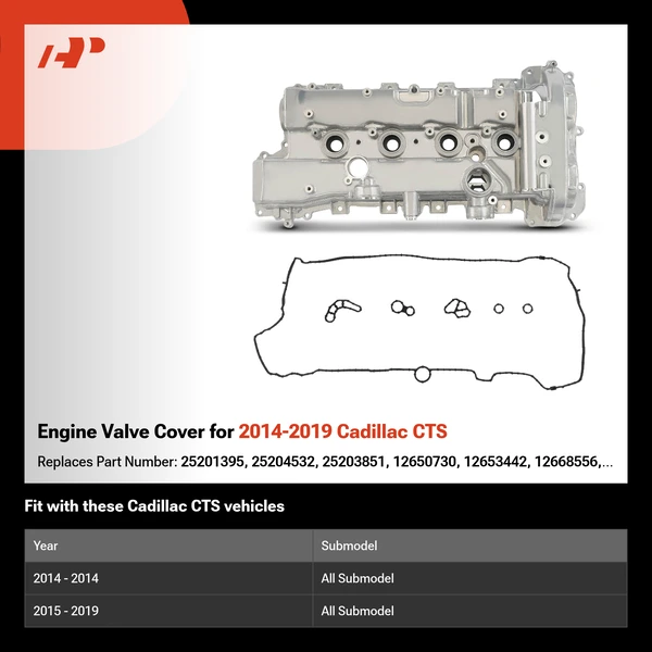Engine Valve Cover for 2014-2019 Cadillac CTS